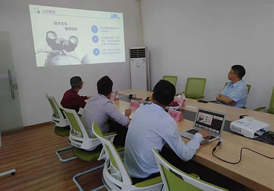 中國質量認證中心(CQC)廣州分公司劉江主任蒞臨廣東雷寧普參觀指導 中國質量認證中心(CQC)廣州分公司劉江主任蒞臨廣東雷寧普參觀指導